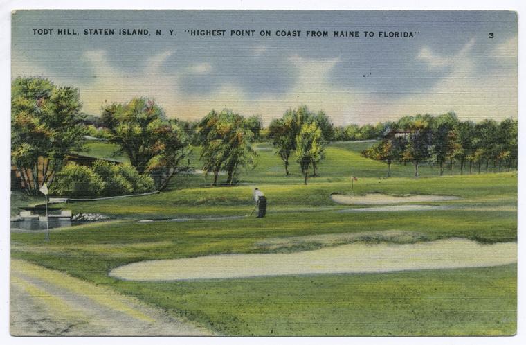 Historic Image of Richmond County Country Club in Todt Hill Staten Island