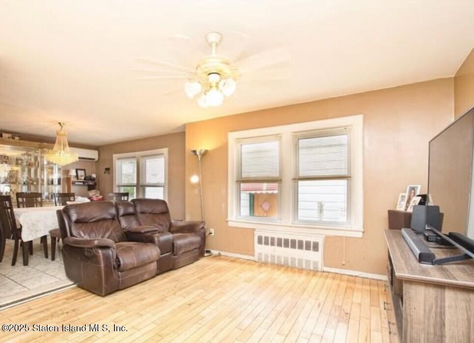 Living Room at 1961 W 13th St Brooklyn with Natural Light and Classic Details