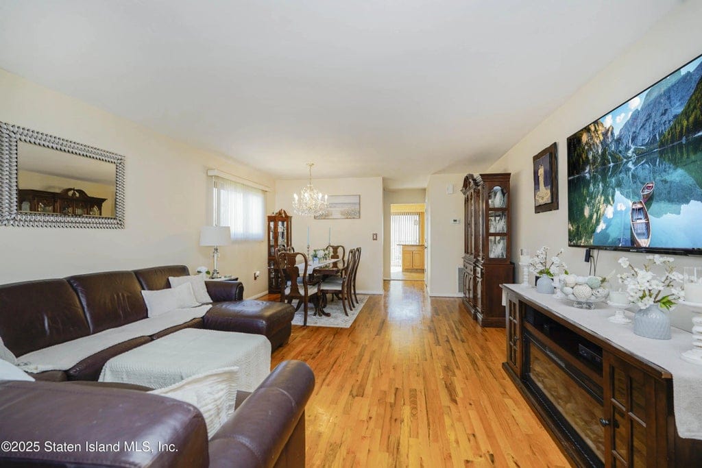 Living room at 376 Adelaide Avenue Staten Island NY