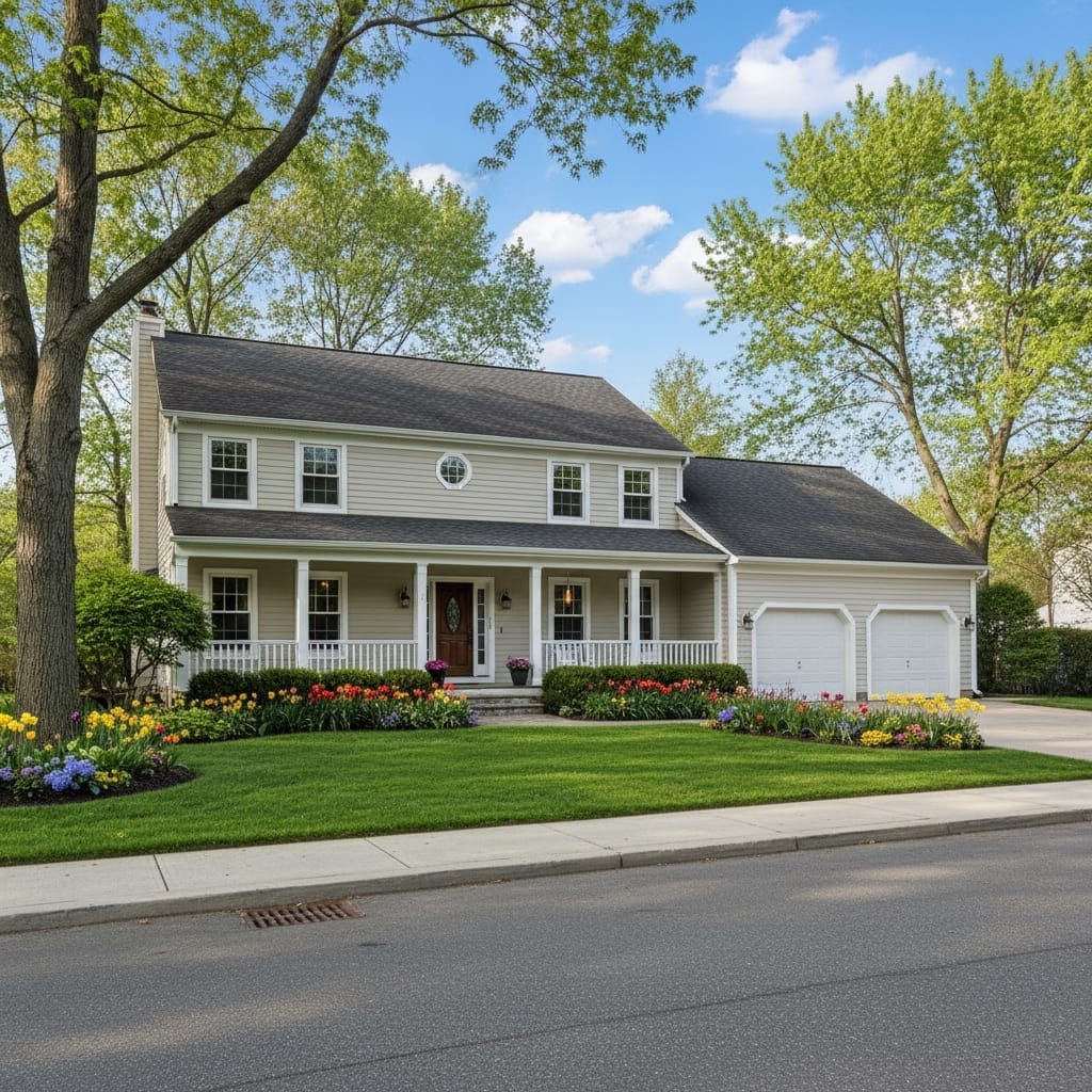 Staten Island residential home for sale with professional staging and curb appeal.