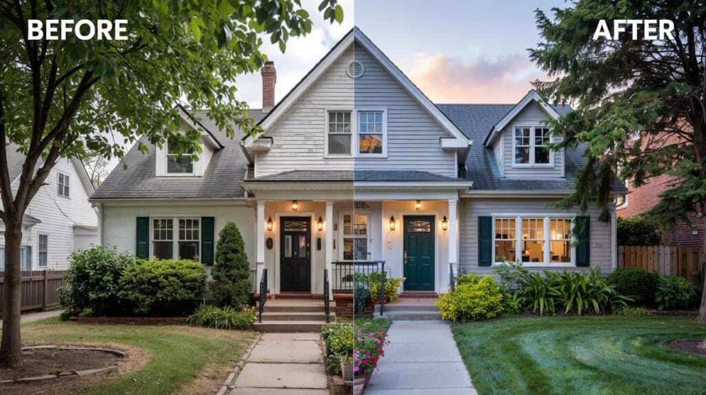 Curb appeal improvements to increase Staten Island home value