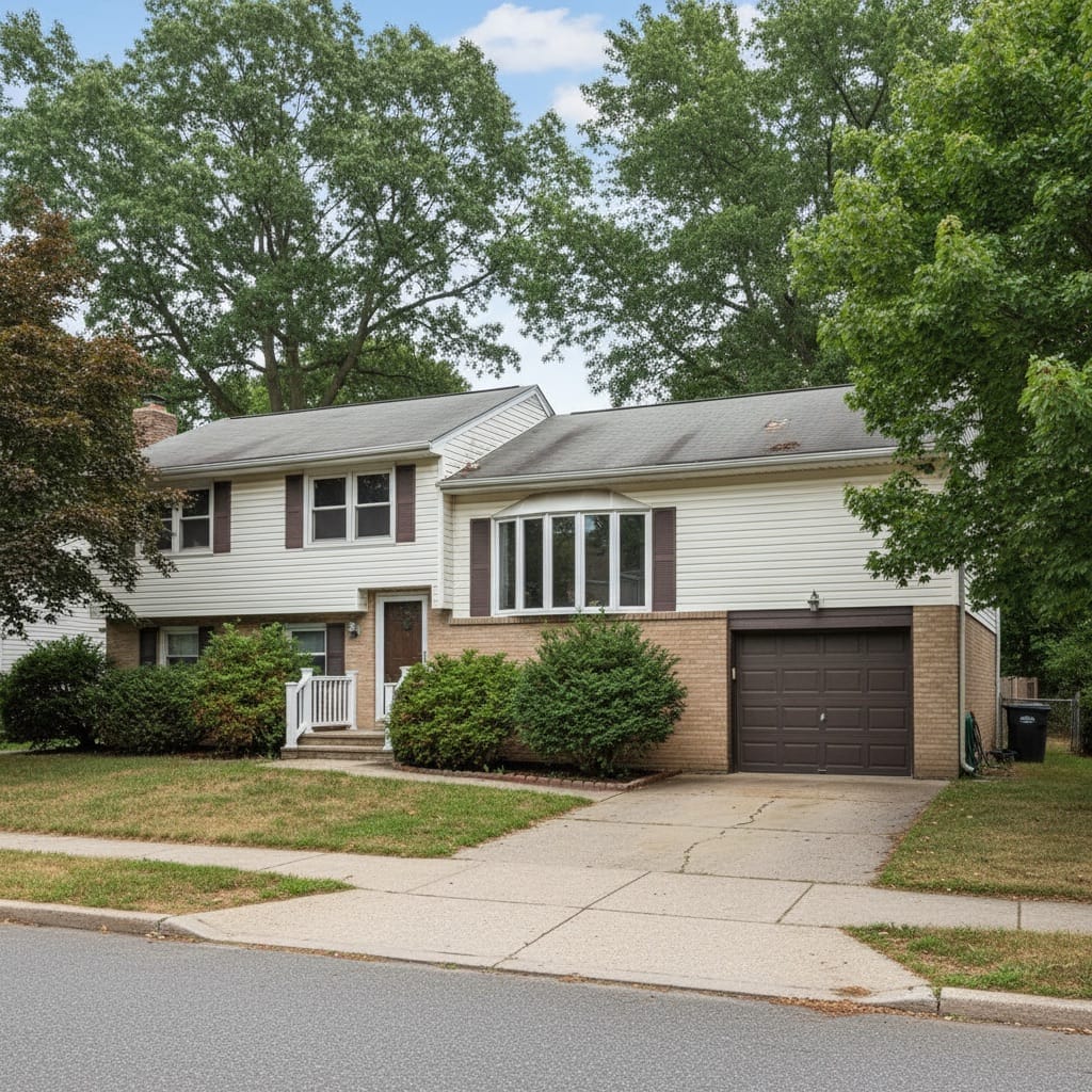 Staten Island single-family home needing TLC with potential for renovation and improvement.