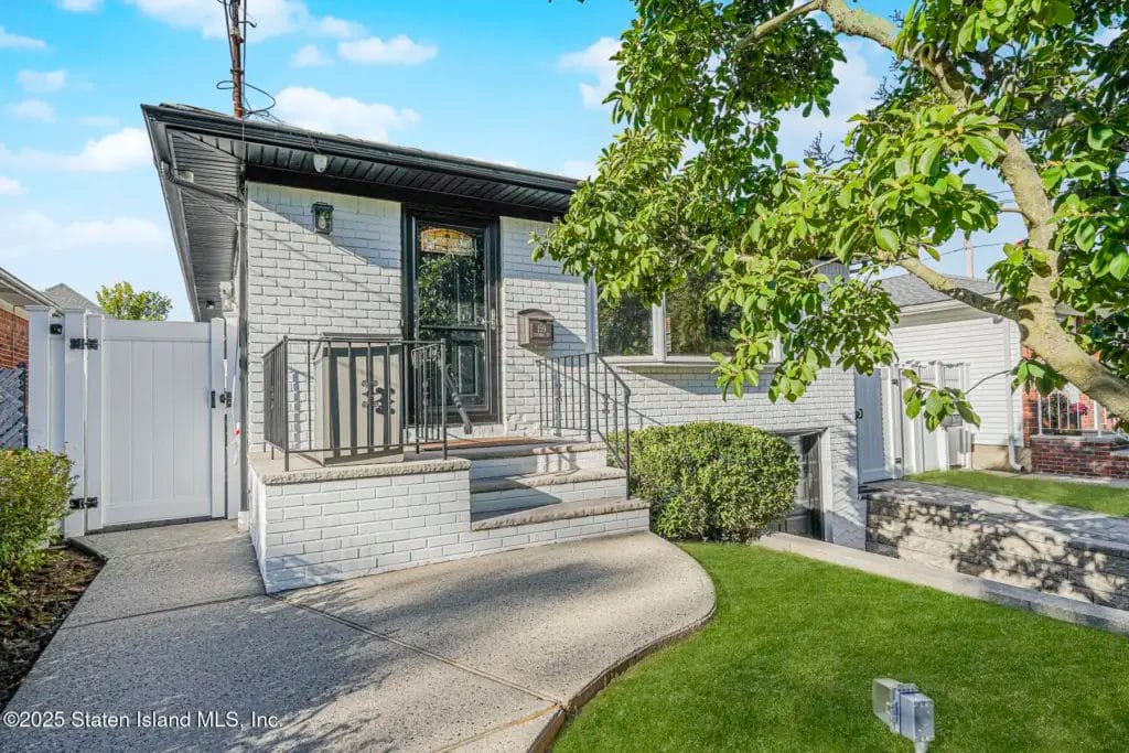 Backyard of 159 Thomas Street Staten Island