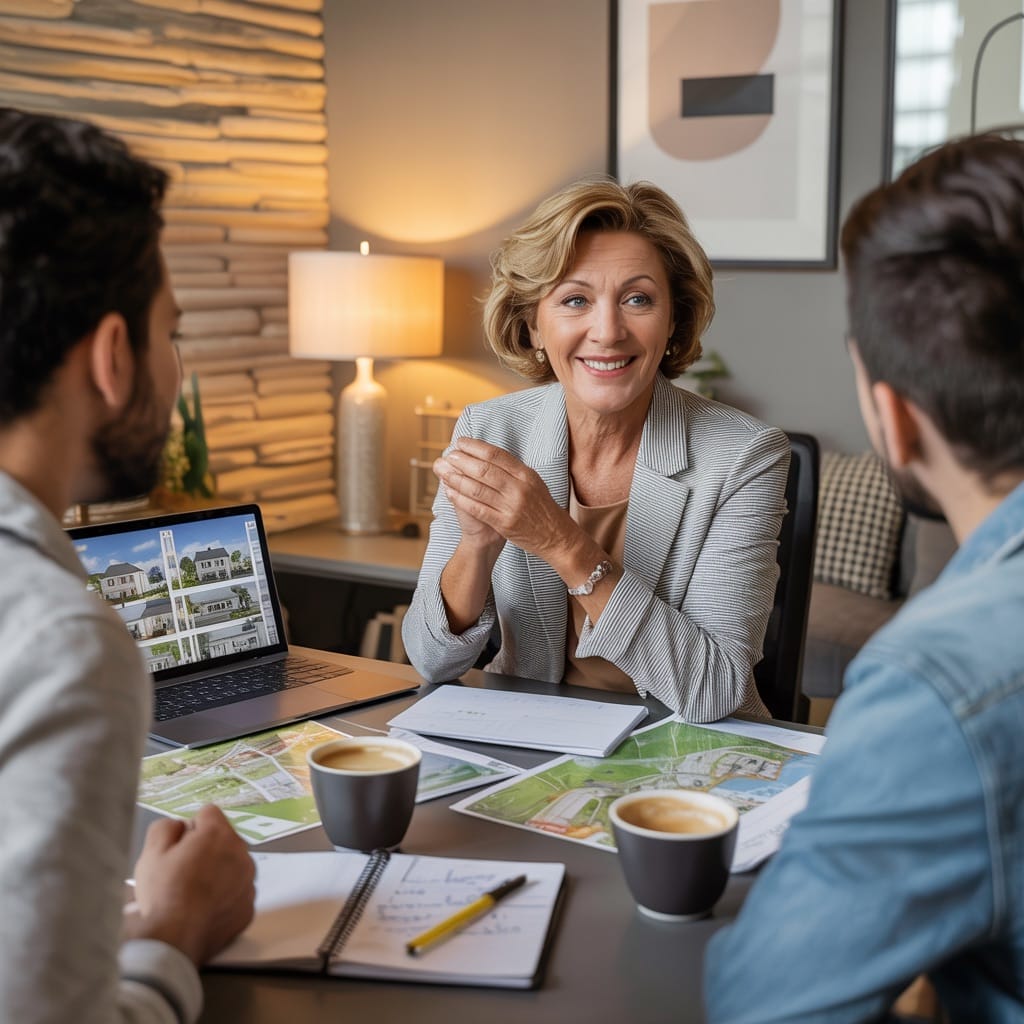 Robert DeFalco Realty agent consulting with first-time Staten Island homebuyers