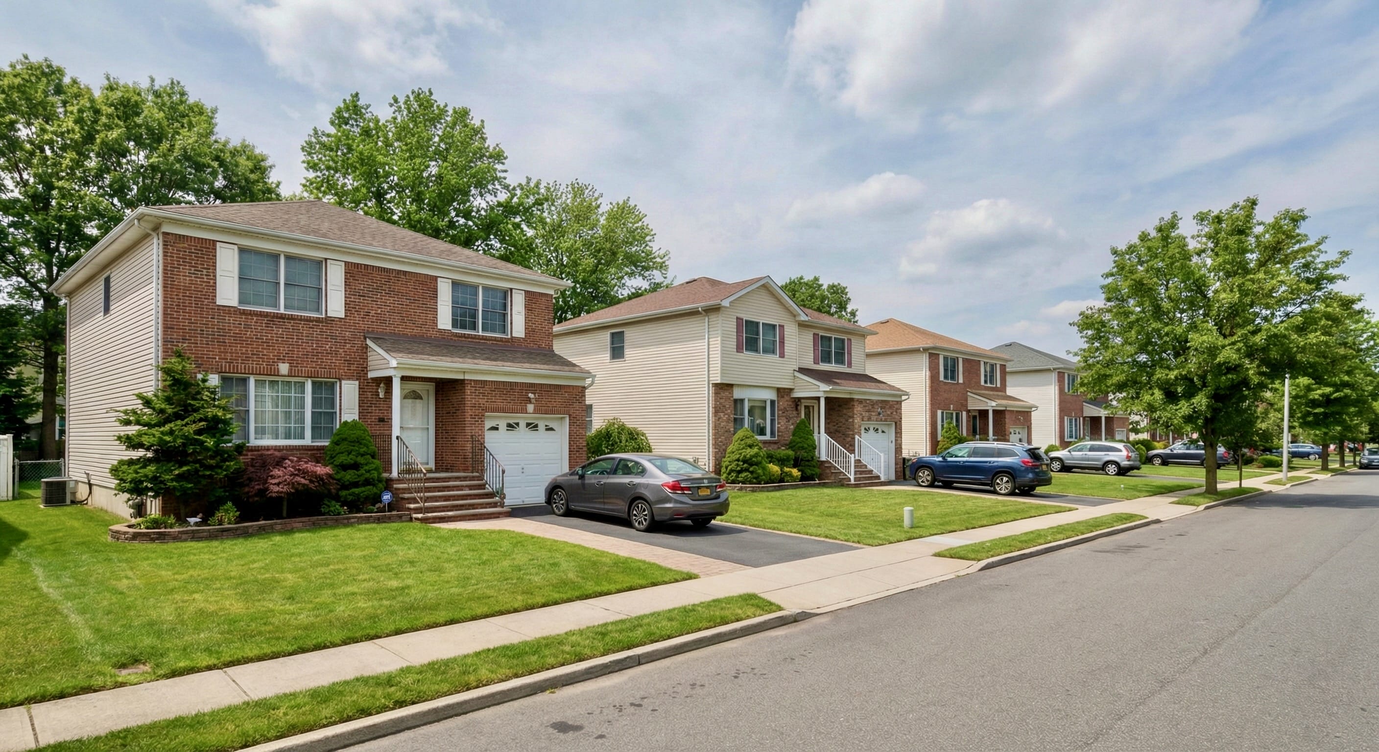 Residential homes illustrating Staten Island homeowner turnover trends.