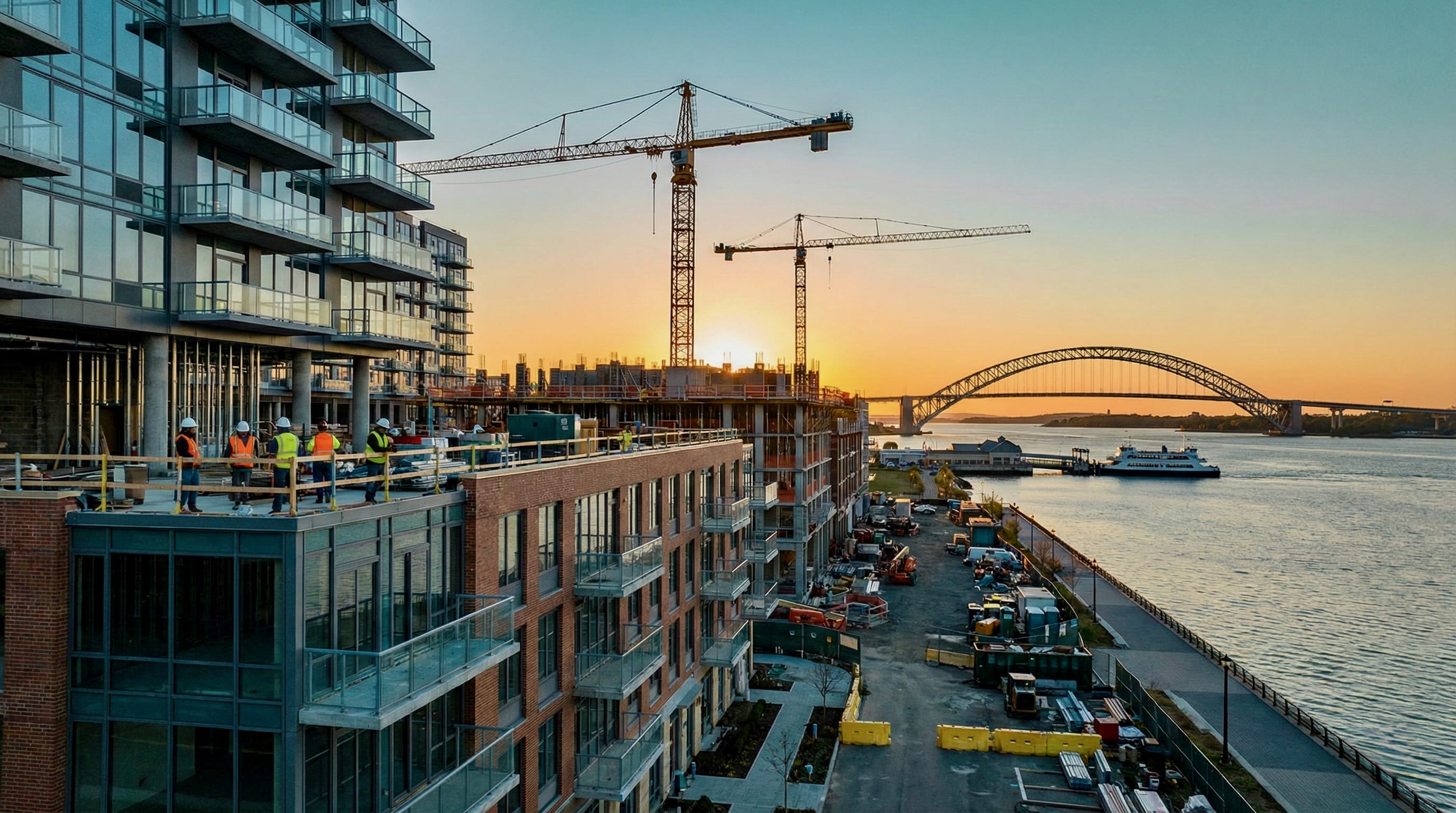 Staten Island multifamily development pipeline showing waterfront construction and new apartment buildings on the North Shore.