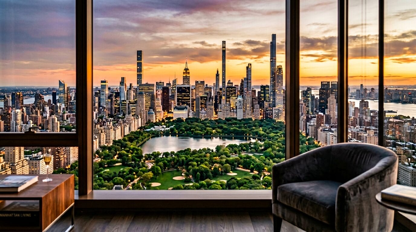 NYC pied-à-terre tax 2026 Manhattan luxury apartment Central Park view