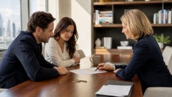 Buyer reviewing a seller credit on the Closing Disclosure at a NY/NJ closing